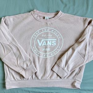 Vans Cropped Crewneck Sweatshirt